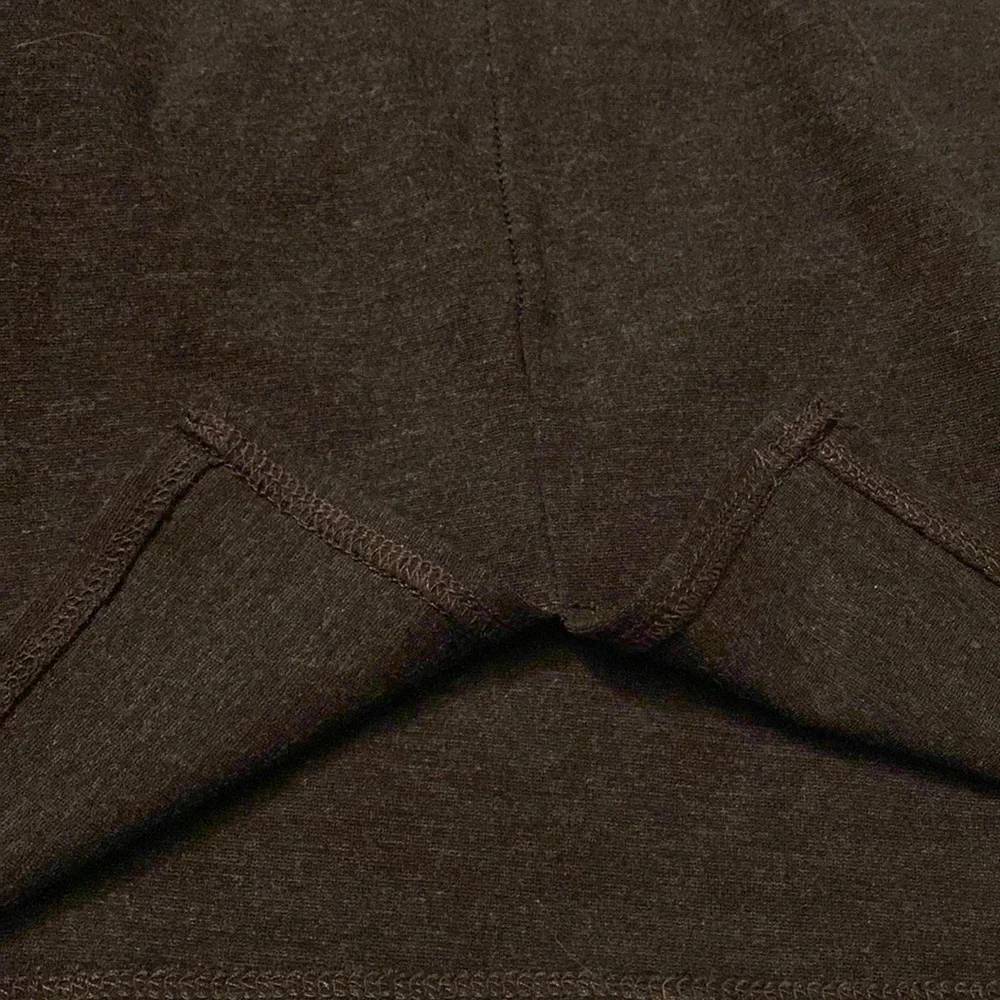 Charlotte Russe Skirt Dark Grey Gray Mini Slit Pull-On Small - Picture 6 of 6